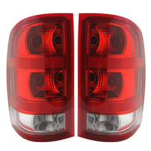 适用于Gmc2007-2013款Sierra1500尾灯 原车红边款卤素总成