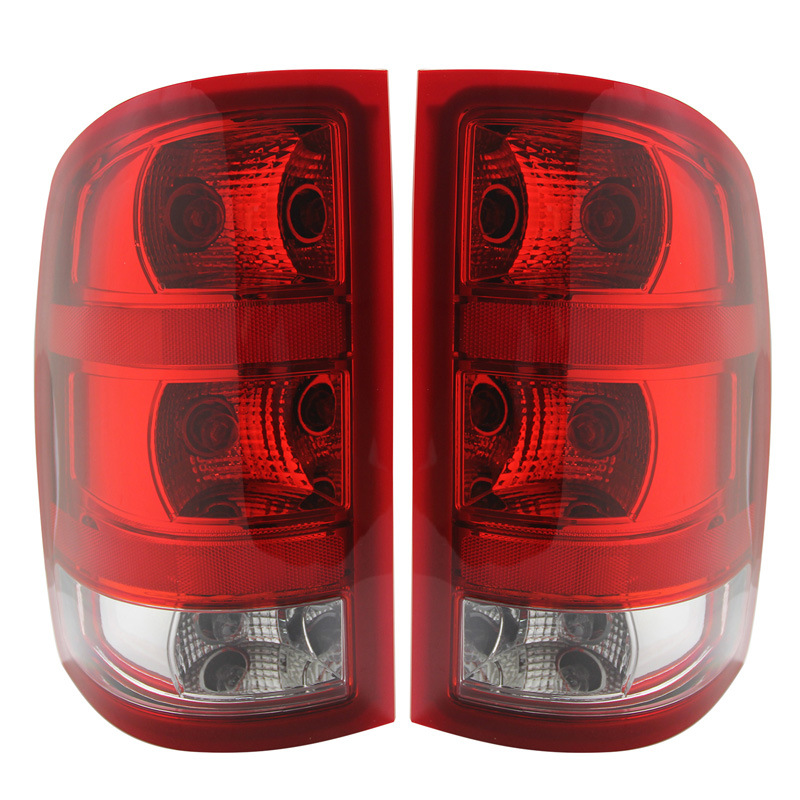 Aplicable a GMC 2007 - 2013 Sierra1500 lámpara trasera original de borde rojo ensamblaje halógeno