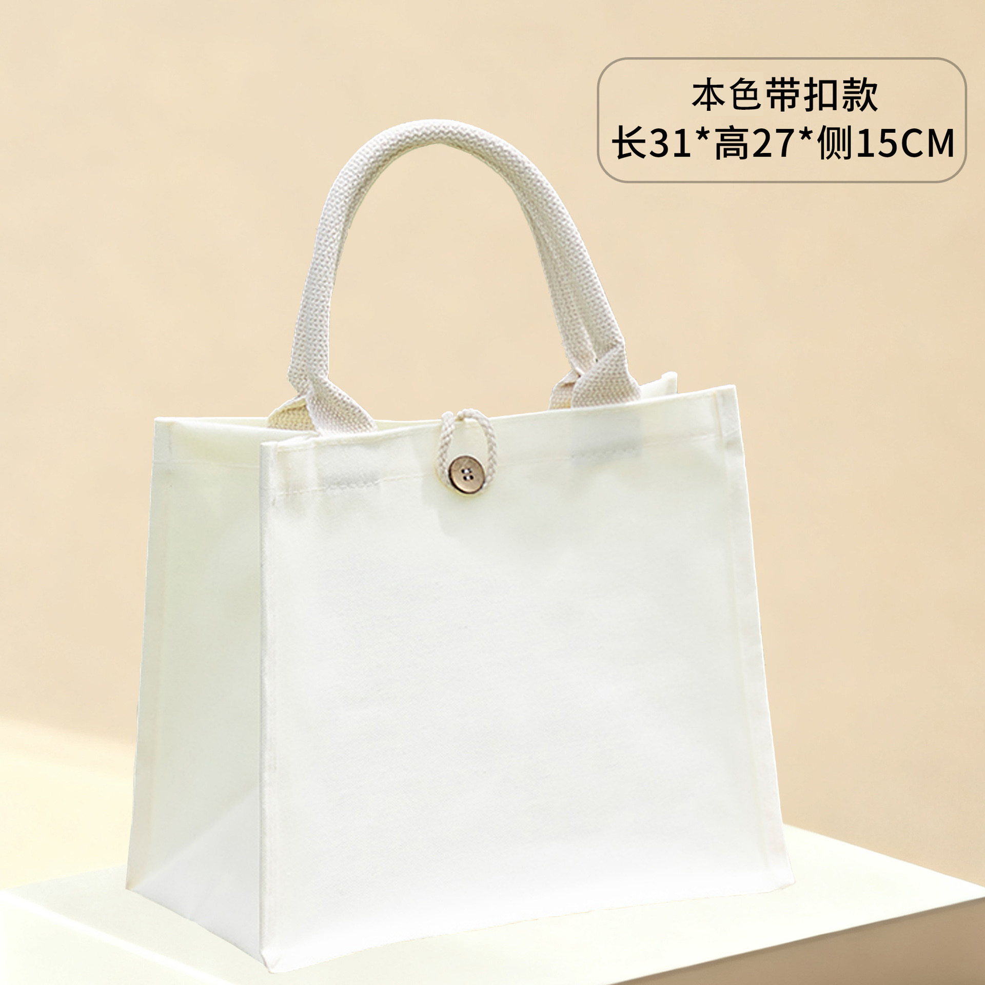 Bolsas de lona tridimensionales bolsas de bolsa personalizadas con película gruesa bolsas de compras de mano bolsas de regalo personalizadas logotipo imprimible