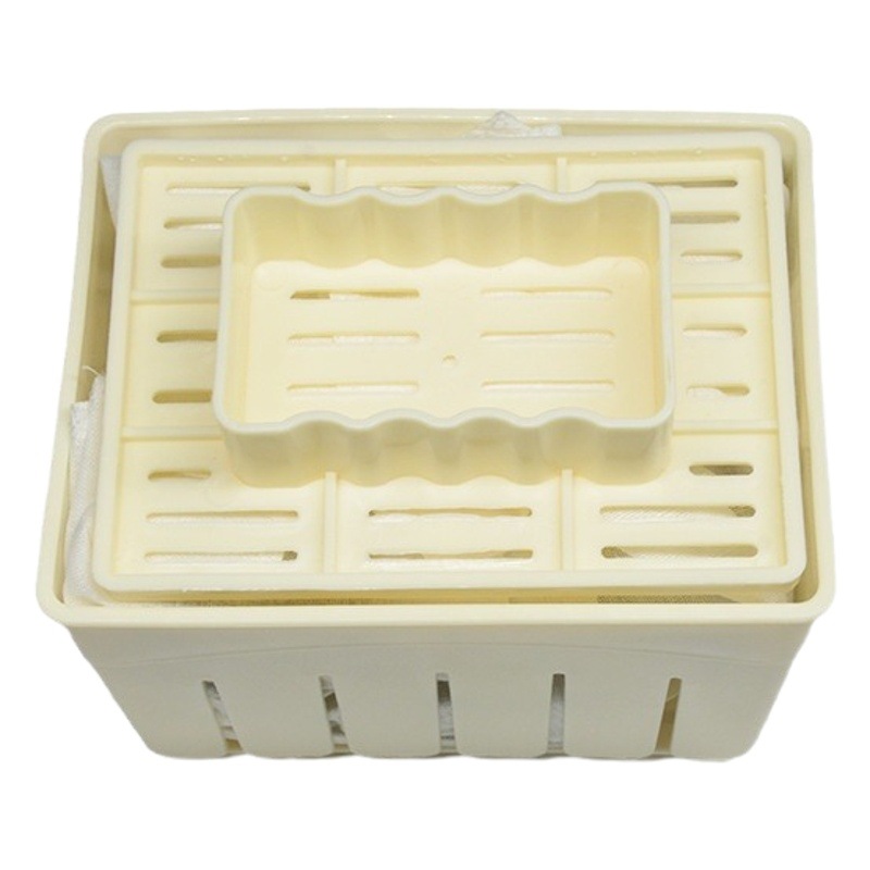 Caja de tofu Tofu hogar prensa Tofu molde alimentos plástico Tofu molde exprimidor herramienta tamaño pequeño
