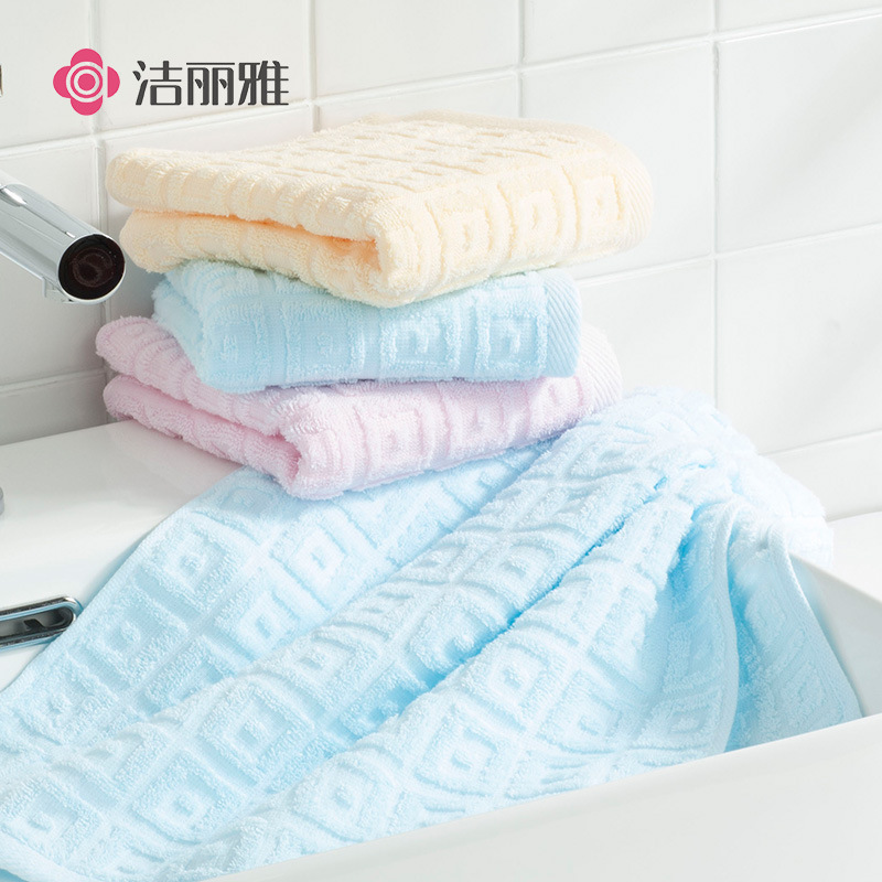 Jialiya Towel Pure Cotton Type a Waffle Absorbent Household Cotton Face Wash 69*33 70g Jialiya 6415