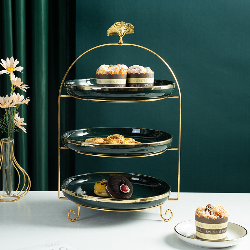 甜品架+盘
