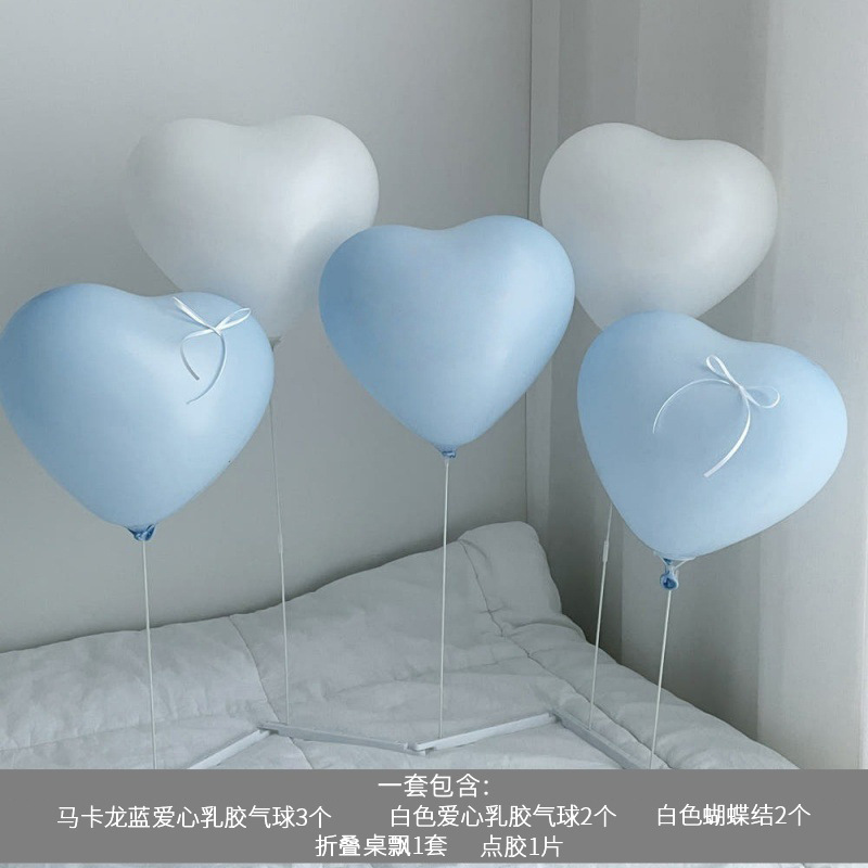 Decoración de globos mesa de columna flotante accesorios de fotografía de cumpleaños mesa de globos decoración flotante decoración de escena de fiesta adornos