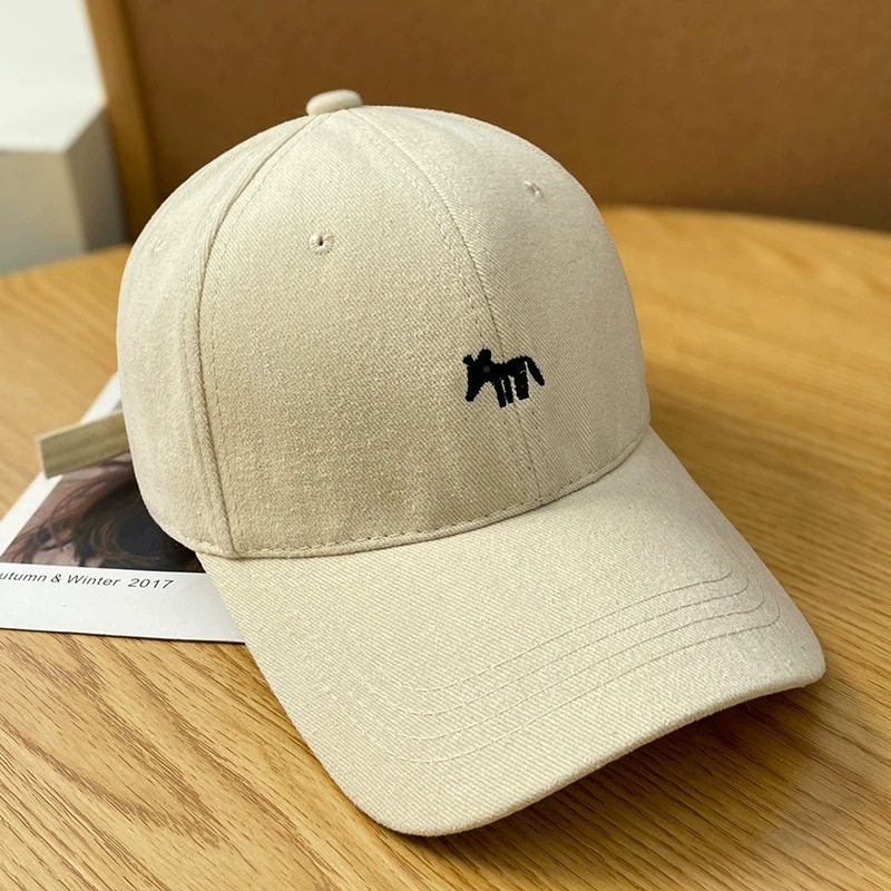 Gorra de Béisbol Estilo Coreano RAYA Primavera/Verano, Gorra de Visera Extra Profunda Unisex para Cabeza Grande, Otoño/Invierno