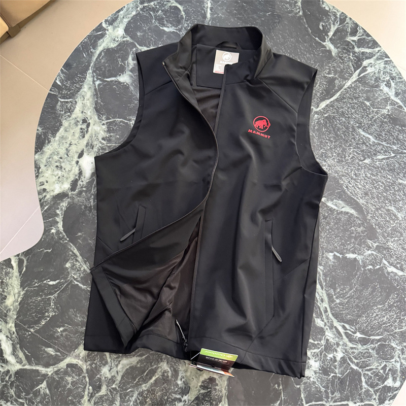 2026 New Model Mammoth Men's Sports Casual Vest Outdoor Stand Collar Quick-Dry Thin Multi-Pocket Workwear 2026 New Model Mammoth Men's Sports Casual Vest Outdoor Stand Collar Quick-Dry Thin Multi-Pocket Workwear