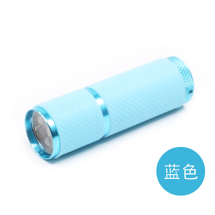 395nmUV UV lámpara de detección de agente fluorescente de uñas curado detector de dinero máscara de la pluma cosméticos lámpara de identificación anti-falsificación