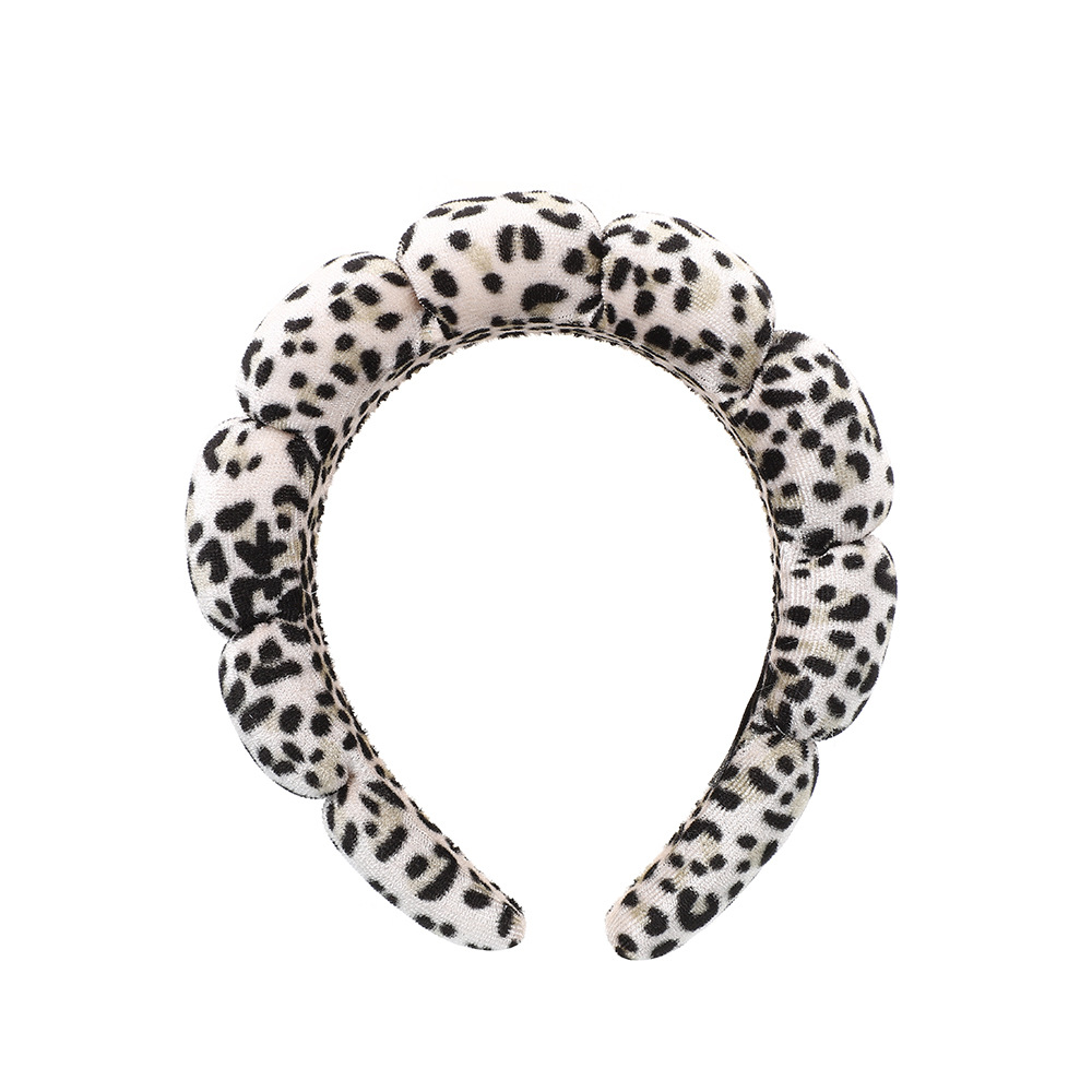 Diadema esponjosa de toalla estilo twist coreano para mujer, de alta gama, para elevar la coronilla, ideal para maquillaje, spa o lavado de cara. image 64
