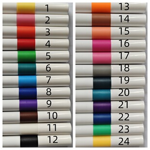 Bulk 60-Color Acrylic Marker Pens for Kidsren and Students Art DIY Waterproof Opaque Graffiti Painting Water-Based Brushes