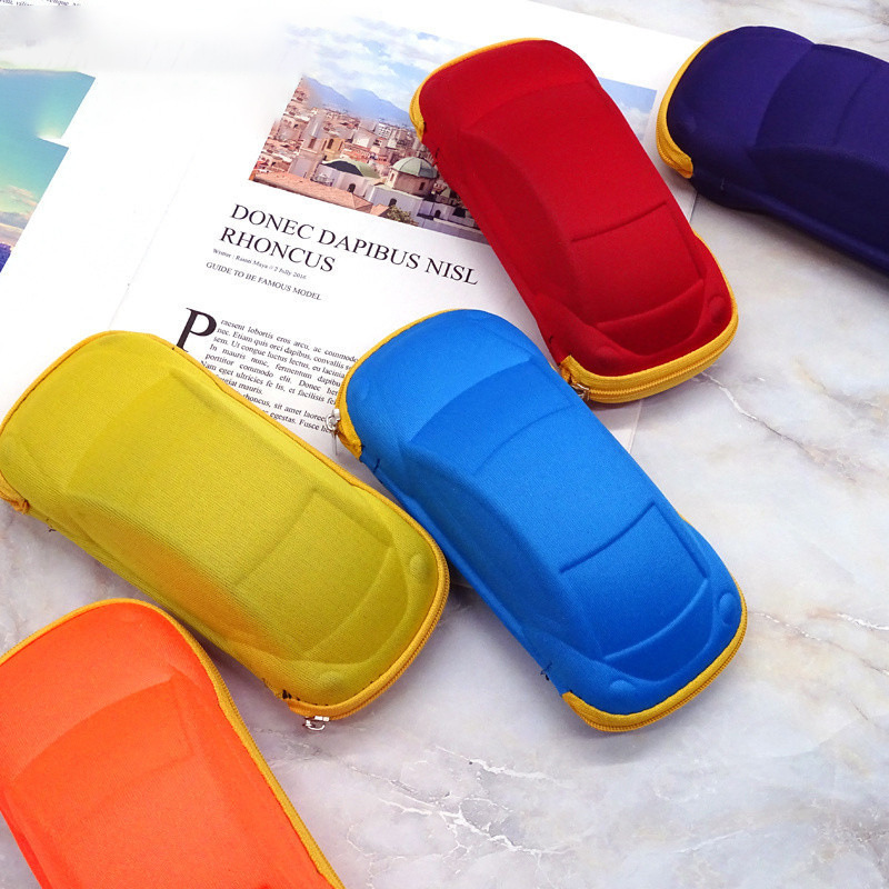 メガネケースジッパーサングラスケース車のメガネケース卸売子供用メガネケースサングラスケース印刷可能なロゴ|undefined