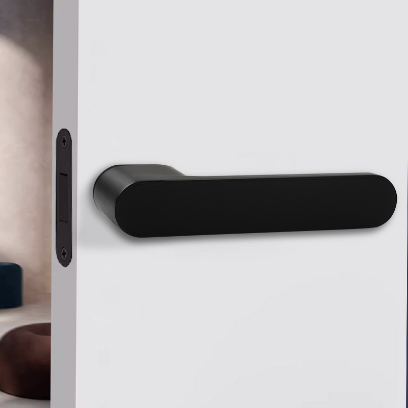 Dormitorio silencioso de absorción magnética cerradura de madera cerradura interior cerradura de aleación de zinc cerradura invisible italiana simple cerradura ecológica