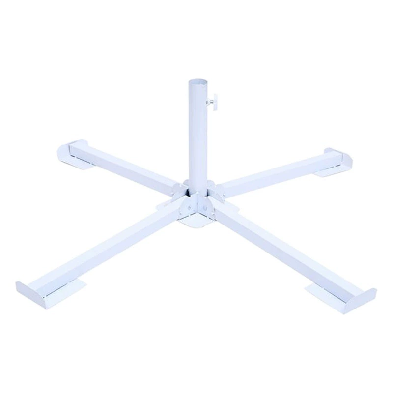 Толкать зонтик база киоска Микробизнеса Четырехногий зонтик стенд крест складной зонтик стенд пляжные аксессуары рекламная стойка зонтик портативный