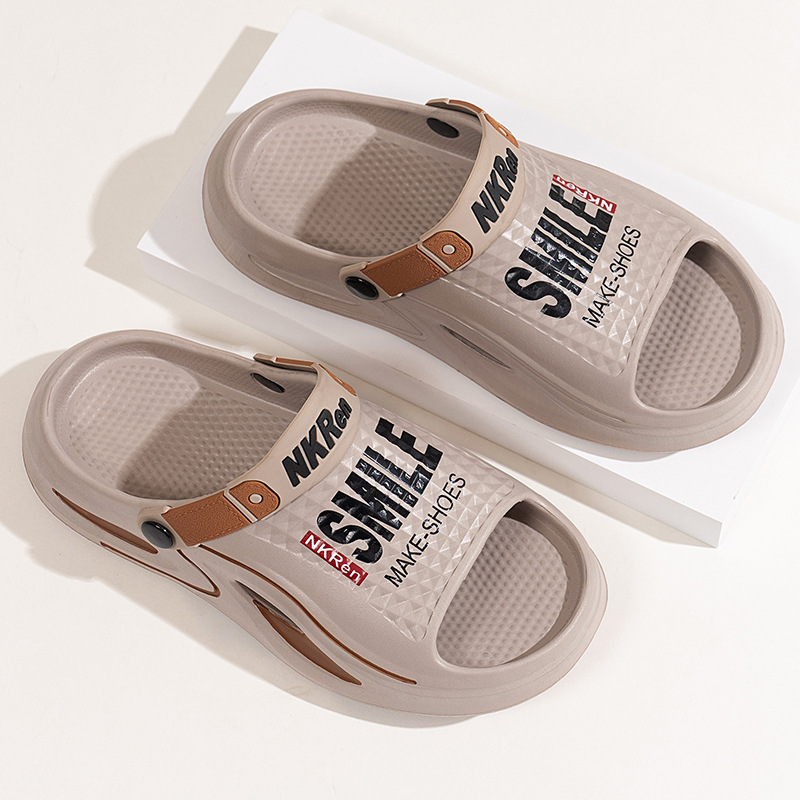 2024 verano nuevas sandalias de moda para hombres zapatillas frías antideslizantes tendencia zapatos de playa al aire libre