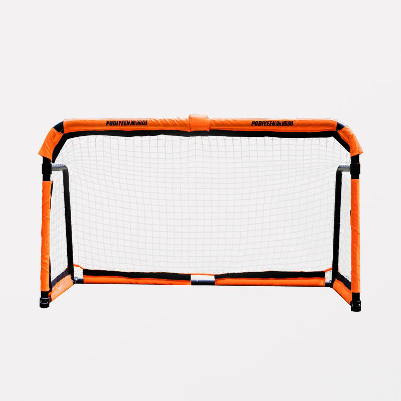 Puerta de fútbol de metal plegable portátil para niños para exteriores Diseño ligero para entrenamiento móvil Red de fútbol