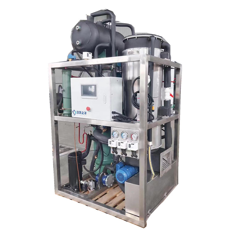 Refrigerated fresh-keeping pipe ice machine automatic control ice machine Ice Bar machine pipe ice machine hotel restaurant pipe ice machine