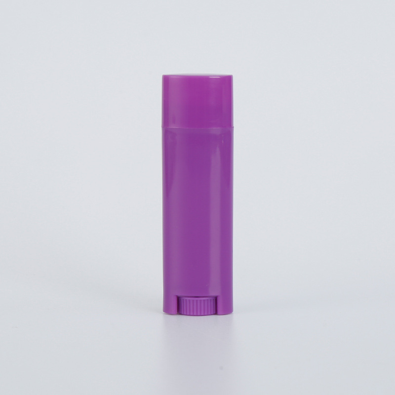 Lápiz labial casero DIY Tubo tubo vacío Shell bálsamo labial cáscara de hierba púrpura crema transparente ajenjo menta crema Paquete de embalaje material