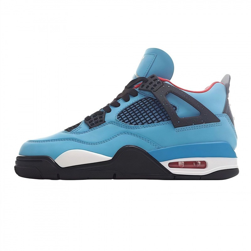 Putian cross-border AJ4 Zhonggang Jiao4 anti-deslizante, cómodo y versátil, zapatos de baloncesto deportivos transpirables para hombres y mujeres