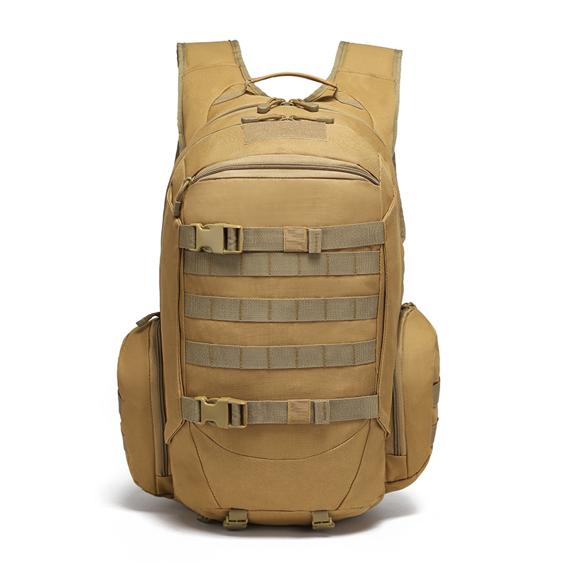 Outdoor Backpack Men's School Travel Large Capacity Business Trip Luggage Anti-Scratch Wear-Resistant Mountaineering Bag_desvips.com