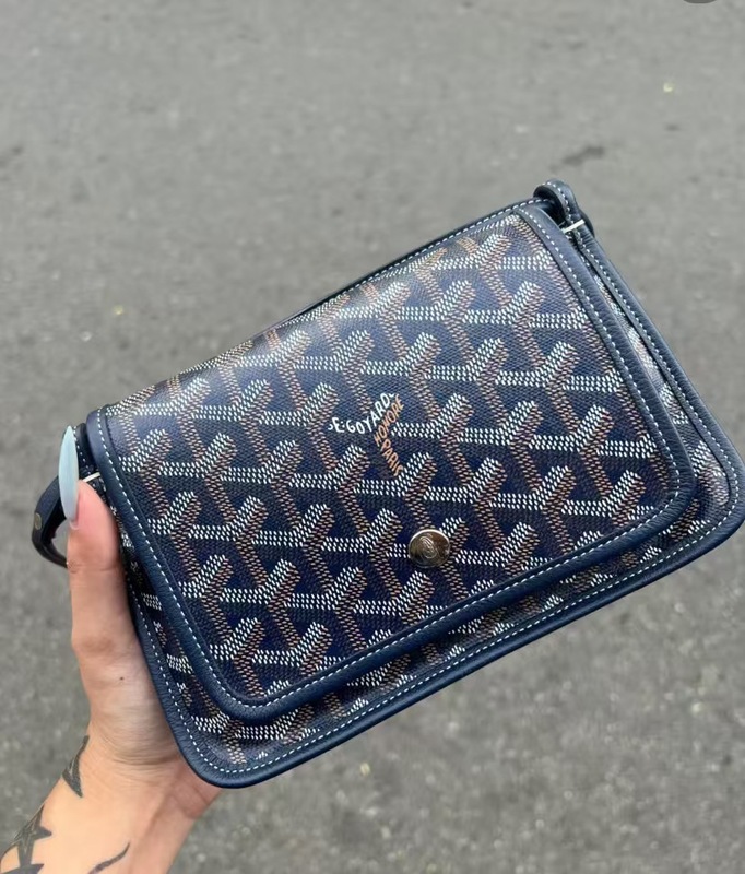 新品Goyard/戈雅信封包Plumet老花Y字满印woc邮差包单肩斜挎女包|undefined