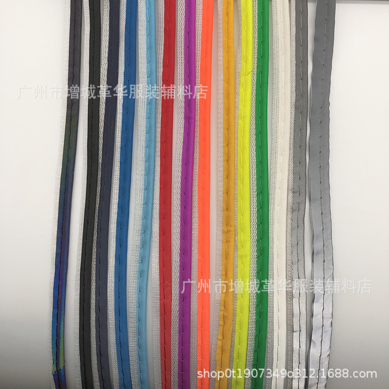 Factory Wholesale Colorful Reflective Tape Luminous Edge Strips Colorful Inlays Outdoor Warning High-Brightness Edge Strips