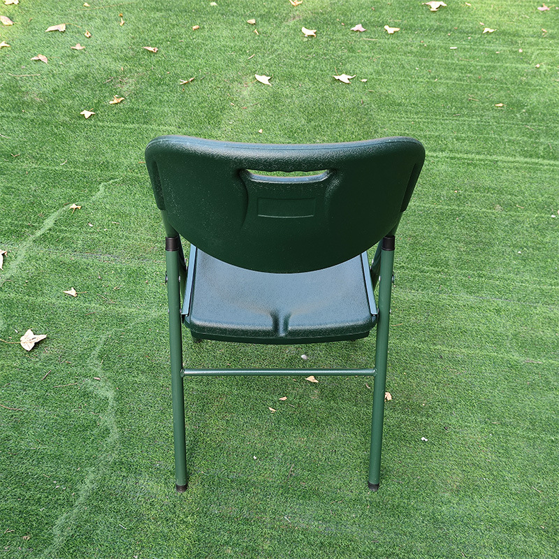silla plegable verde portátil al aire libre silla de entrenamiento de campo multipropósito silla de trabajo silla de soplado de descanso de emergencia contra incendios