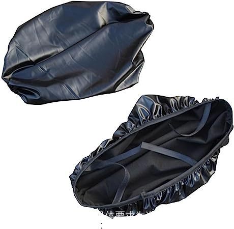 Waterproof and Sun-Proof Universal Motorcycle Seat Cover Pu Leather L Size Waterproof and Breathable