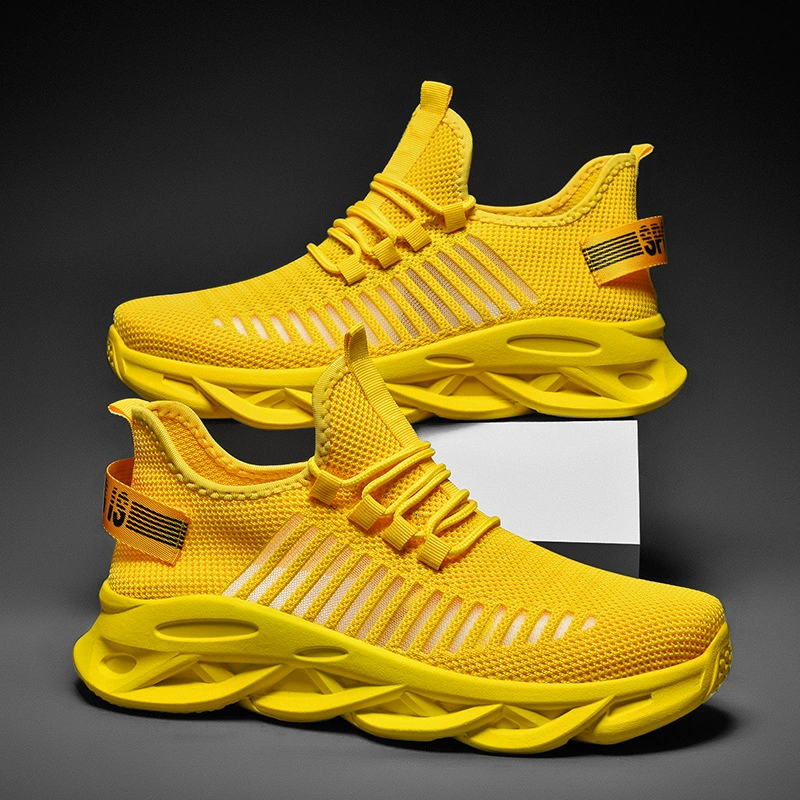 Мужская обувь 2023 весна и осень новые дышащие повседневные кроссовки из плетеной сетки кроссовки оптом мужская обувь