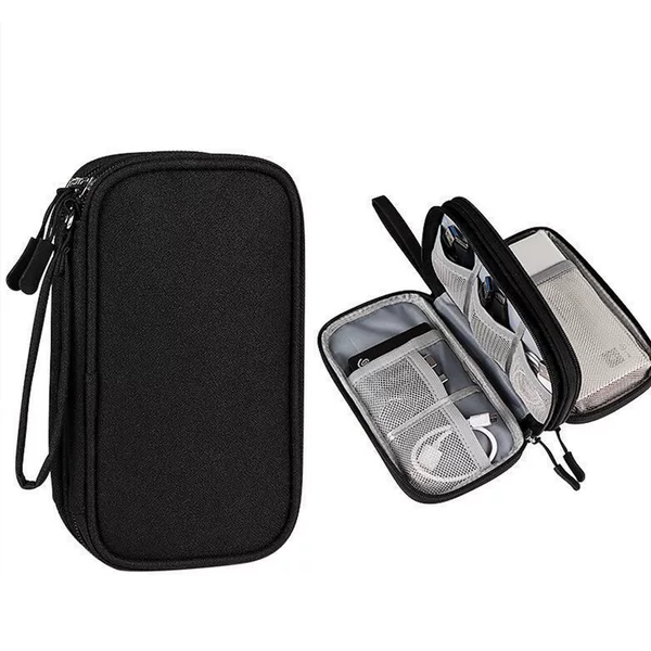 Digital storage bag power bank data cable large capacity portable travel charger headset organizing bag storage bag