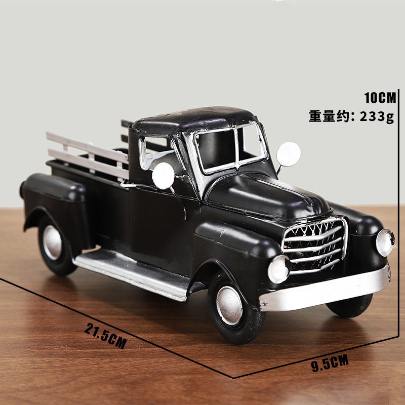 Ventas transfronterizas calientes retro modelo de hierro forjado artesanía decoración de alta calidad sala de estar dormitorio decoración de escritorio