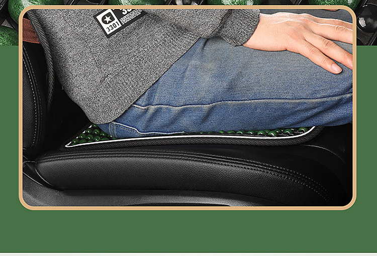 Summer Wooden Bead Car Seat Cushion High Quality Maple Round Beads