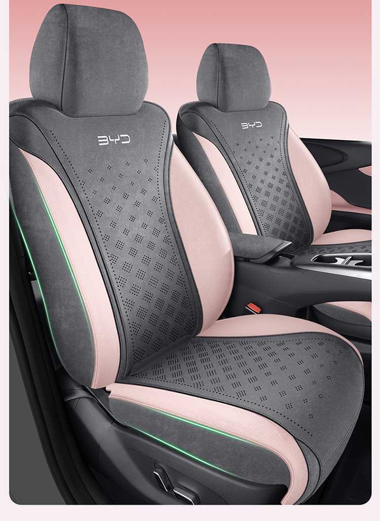 BYD Dolphin Smart Driving Edition Special Car Seat Cover, All-Season Universal Full-Coverage Cushion, Rams Seat Cover