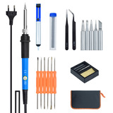 60 Вт Внутренняя тепловая регулировка температуры Электрический паяльный железо, набор европейского и американского регуляторного перекрестного перекрестного перекрестного, горячего паяль