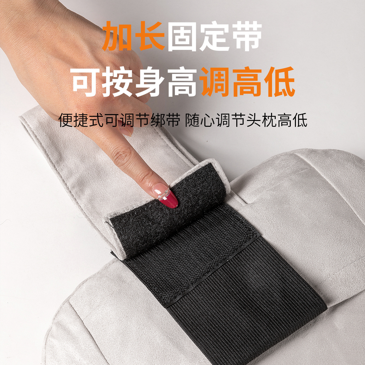 Car Headrest, Neck Pillow, Lumbar Support, Car Cushion for Mercedes-Benz, Sleeping Pillow, Deer Skin Velvet Car Accessories for All Seasons