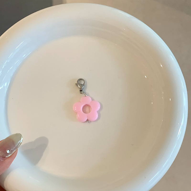 ins blogger con dopamina nicho de color brillante zapatos de arco de zapato de decoración de zapatos de fijación de flores