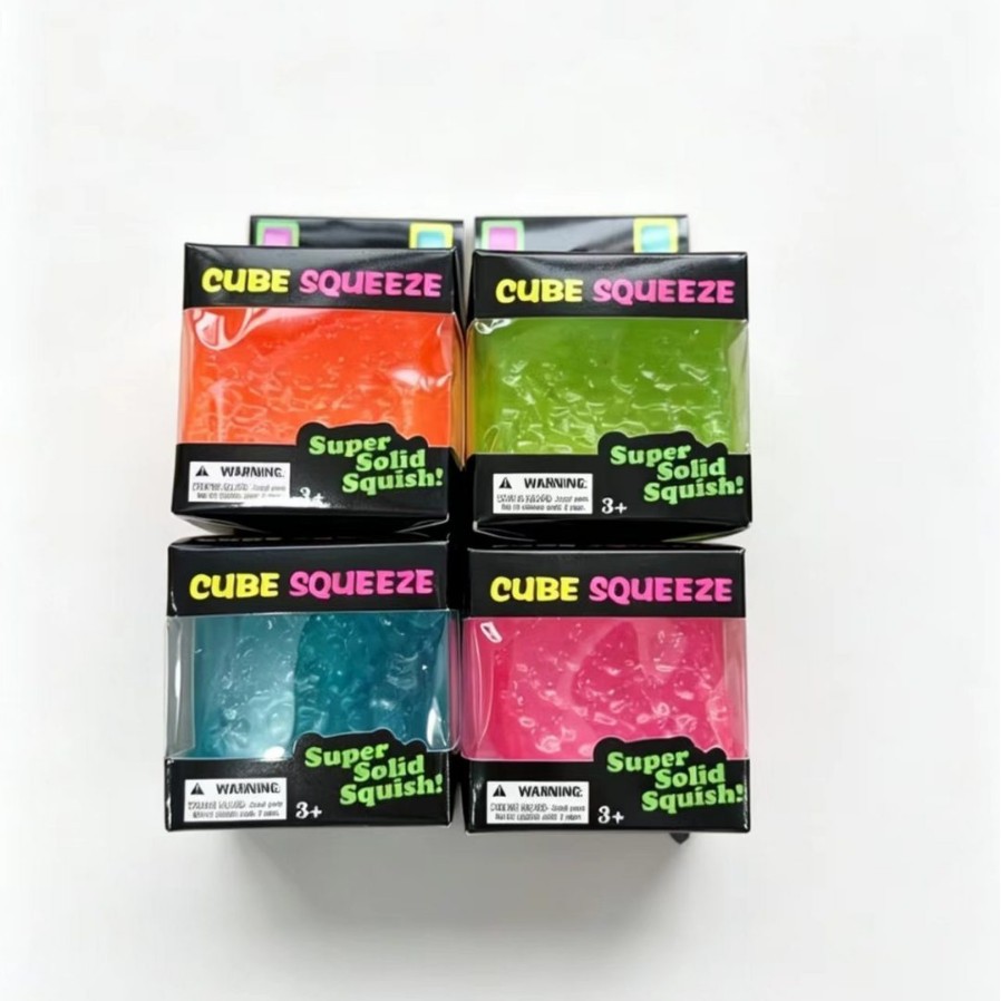 Transfronterizo Needoh cubo pellizco pellizco maltosa rebote lento cubos de hielo pellizco pellizco pellizco juguetes de descompresión sensorial