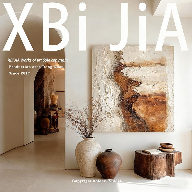 Italian Minimalist Wabi-Sabi Style Textured Wall Art for Living Room Entrance, Abstract Decorative Painting, Large High-End Artistic Wall Art Italian Minimalist Wabi-Sabi Style Textured Wall Art for Living Room Entrance, Abstract Decorative Painting, Large High-End Artistic Wall Art