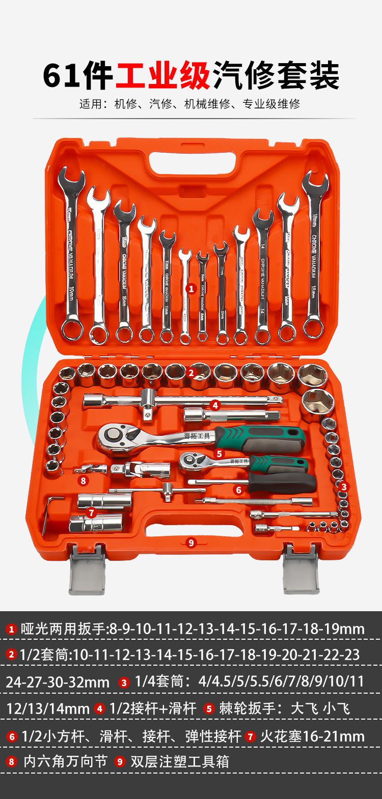 32-216 Piece Auto Repair Socket Tool Set 24-Tooth Ratchet Wrench Screwdriver Bit Set Hardware Tools Wholesale