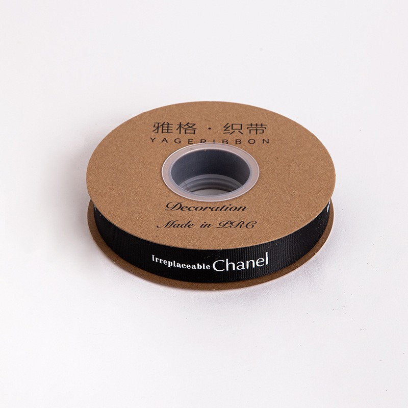 Xiaoxiangfeng 2.0cm cinta roscada en inglés 35 yardas flor regalo decoración con ramo cinta de embalaje pastel