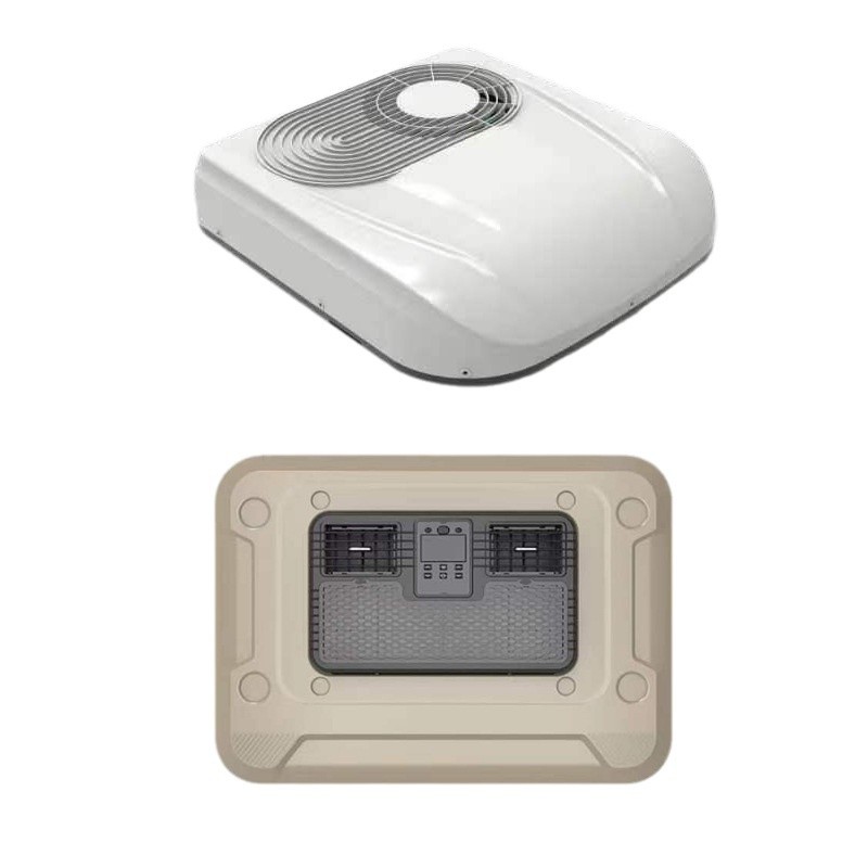 El nuevo aire acondicionado de estacionamiento del fabricante 12V24V es adecuado para camiones ligeros, aire acondicionado integrado en la parte superior del camión