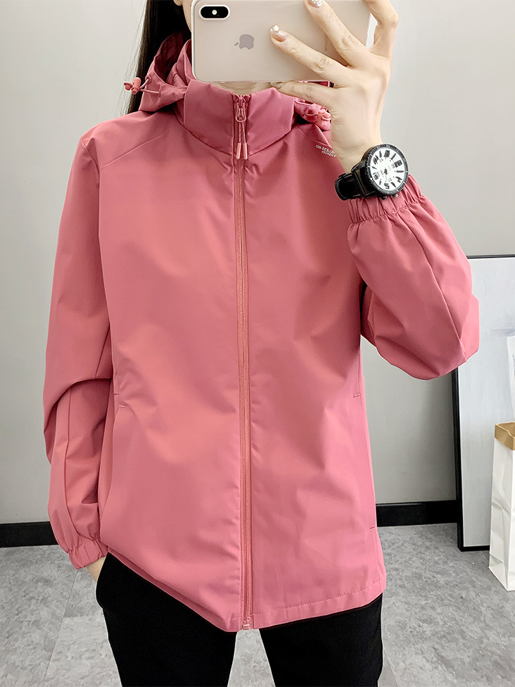 UPF100 + protector solar al aire libre mujer de verano nuevo tejido fino suelto seda de hielo de secado rápido anti-UV abrigo de mujer ligero