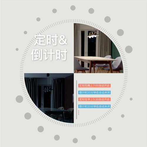 Tuya WiFi smart home light control switch APP timing US standard zero fire dual control 1234-way smart switch