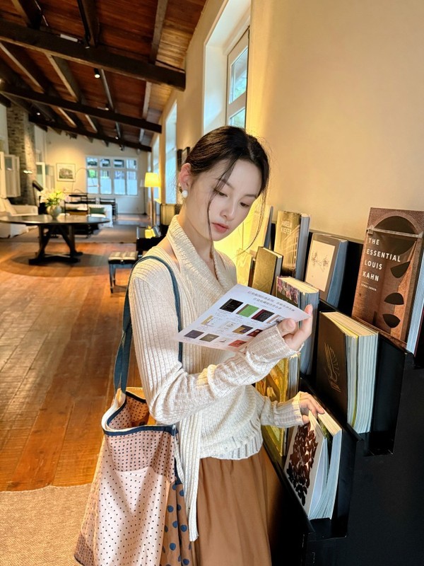 DIGM | 2025秋季废土风荡领挂脖羊毛针织衫开衫毛衣套装女A8M030|undefined