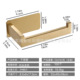AK Square Tube [No Punch] Gold