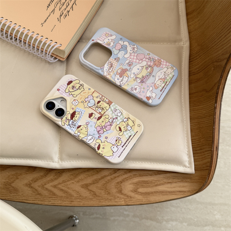 卡通布丁狗玉桂狗磁吸支架适用iPhone17苹果16ProMax/15/14手机壳|undefined