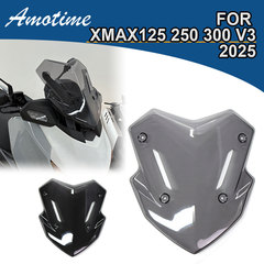ヤマハ xmax300 改造スポーツウインドスクリーン競技用フロントガラス小型フロントガラスディフレクターカバー 25 年に適しています。