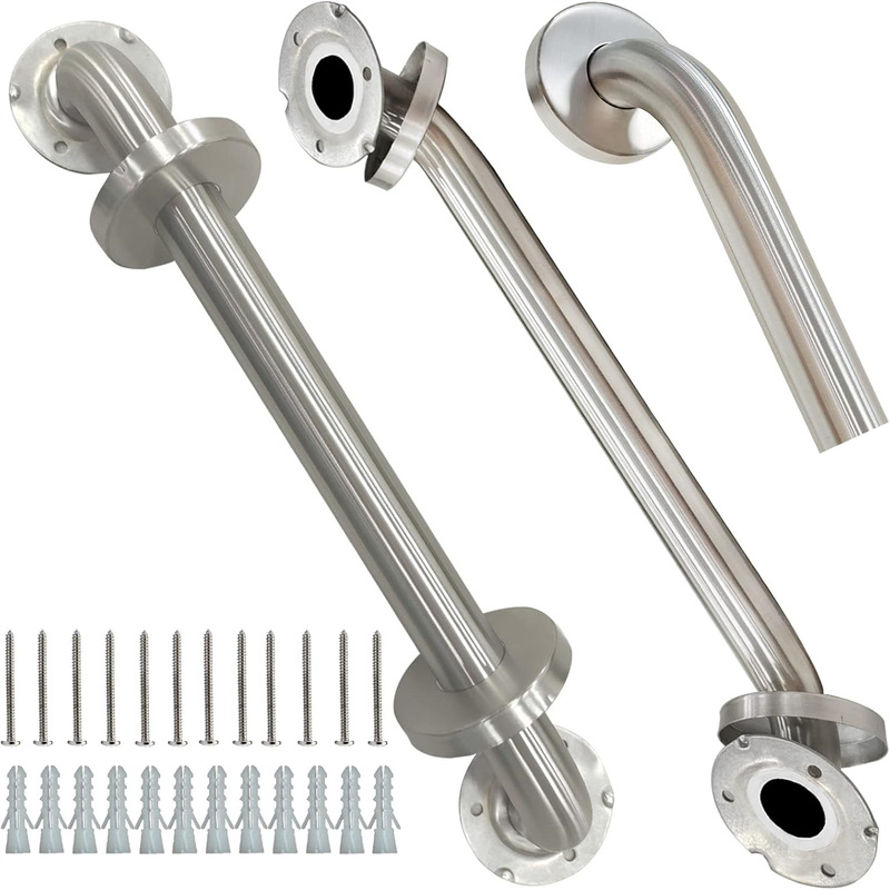 304 Stainless Steel Bathroom Bathtub Handrail Barrier-Free Disabled Elderly Bathroom Toilet Toilet Safety Handle