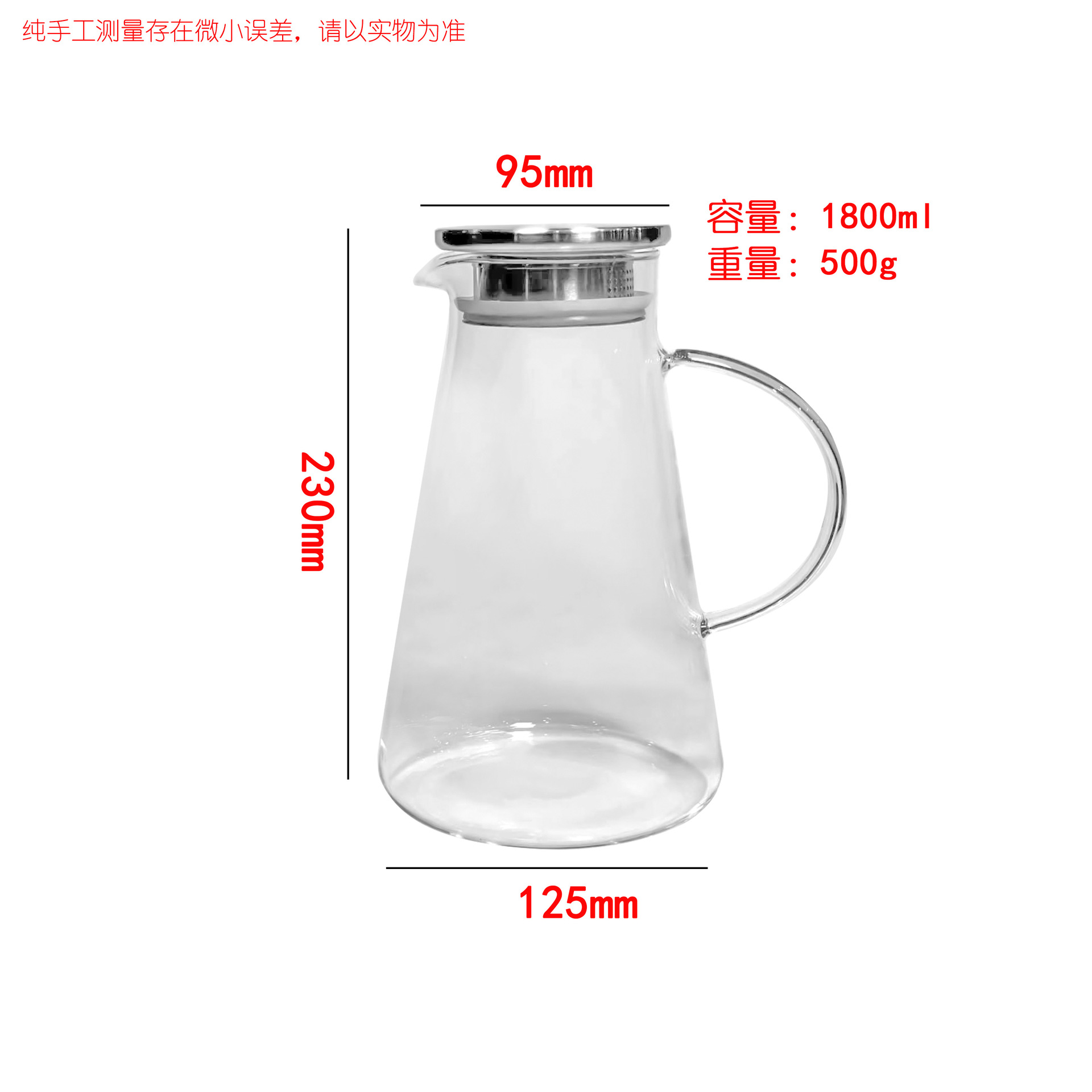 En stock fuego directo abierto fuego resistente al calor frío hervidor de vidrio borosilicato olla hogar agua fría gran capacidad hervidor fuego recto image 7