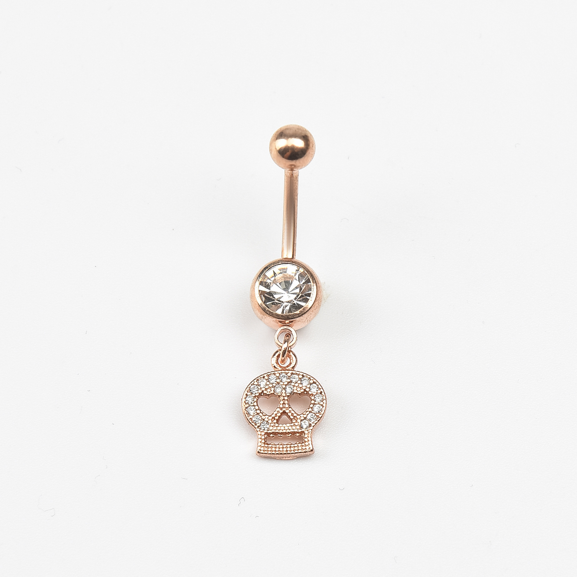 Manufacturer New Piercing Jewelry European And American Fashion Zircon Wisteria Navel Belly Button Ring_voghion.com