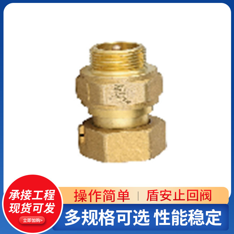 盾安止回阀  表前控制阀减压阀 DN15 DN20水表止回阀4分6分