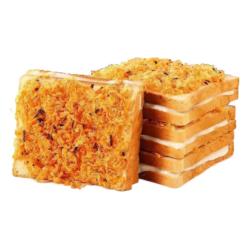 Морские водоросли мясная нить тосты хлеб целая коробка завтрак закуски еда закуски производители продуктов питания оптом