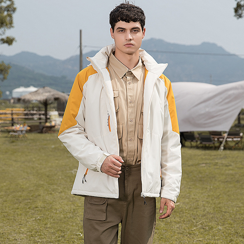 Cotton-Padded Jackets, Windbreakers, Foreign Trade Cross-Border E-Commerce, Source Factory Ready-Stock Clothing, Outdoor Windproof and Rainproof Jackets